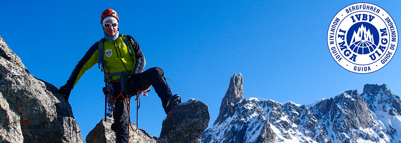 Jean-Christian Lichaire - Guide de haute montagne à Chamonix, en Maurienne, dans les Alpes Italie, Suisse, Autriche et Grèce